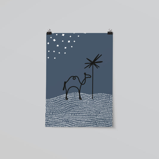 Desert Night Print